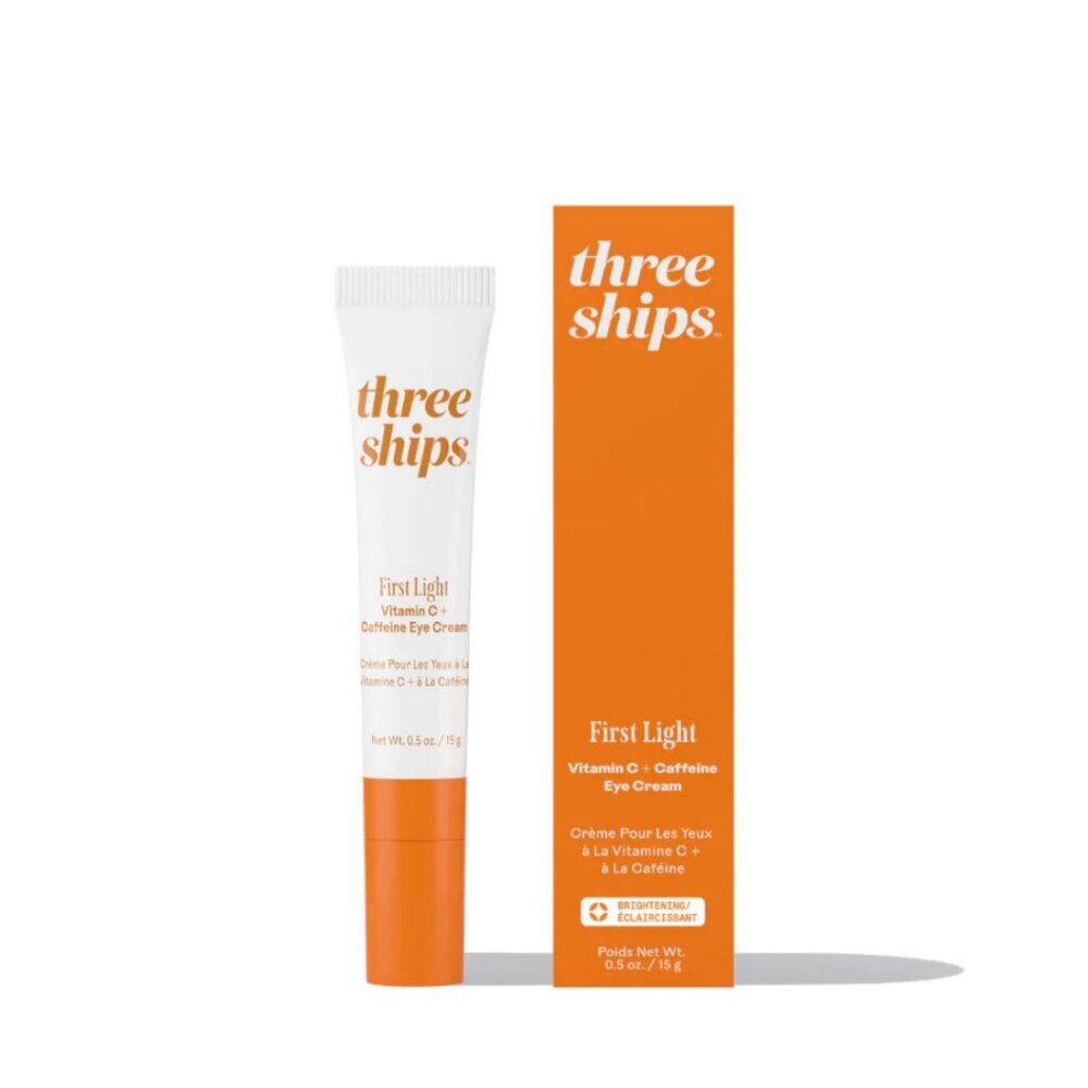 Three Ships First Light Vitamin C + Caffeine Eye Cream  / 15g / BNIB